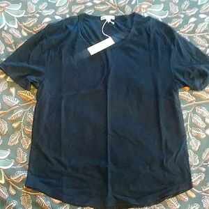NWT James Perse navy tee size 0/xs